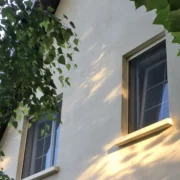 Vue extérieur d'une moustiquaire