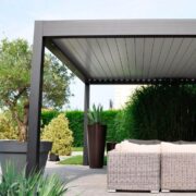 Pergola : modules motorisés