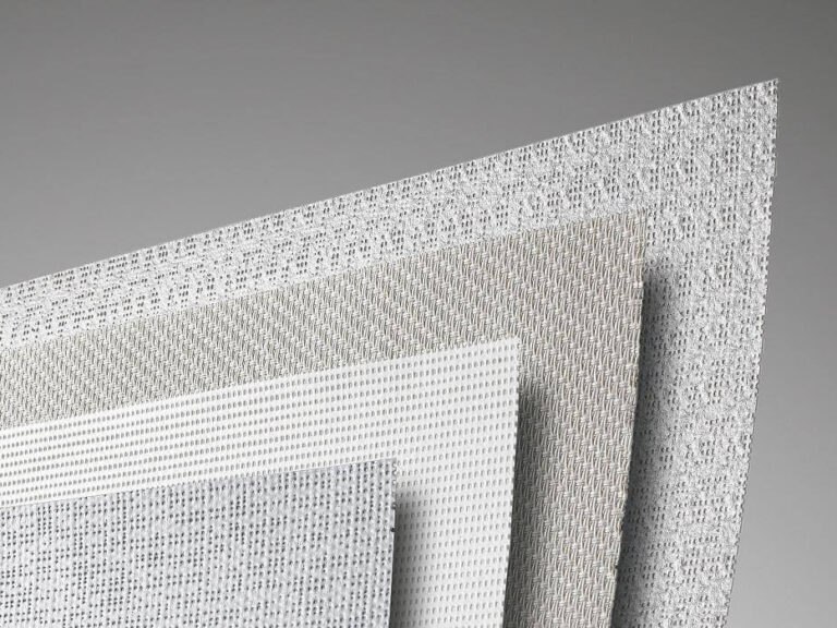 Toile avec de nombreuses nuances