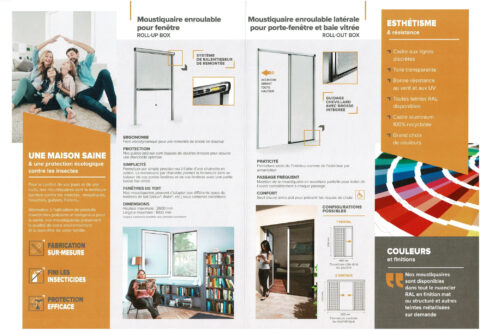 Flyer pour les moustiquaires